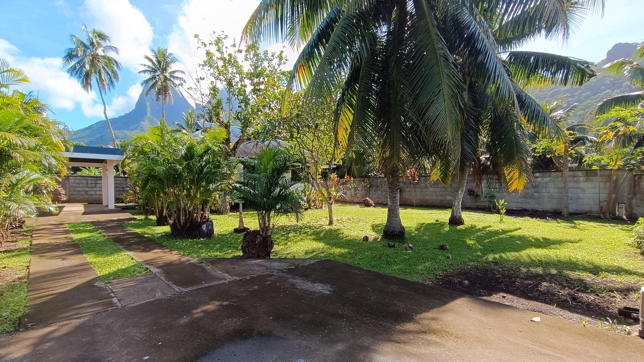 MOOREA/VAIANAE - A LOUER MAISON DE TYPE F3