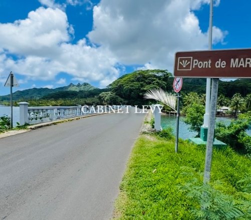 A vendre terrain 3500m2 Huahine